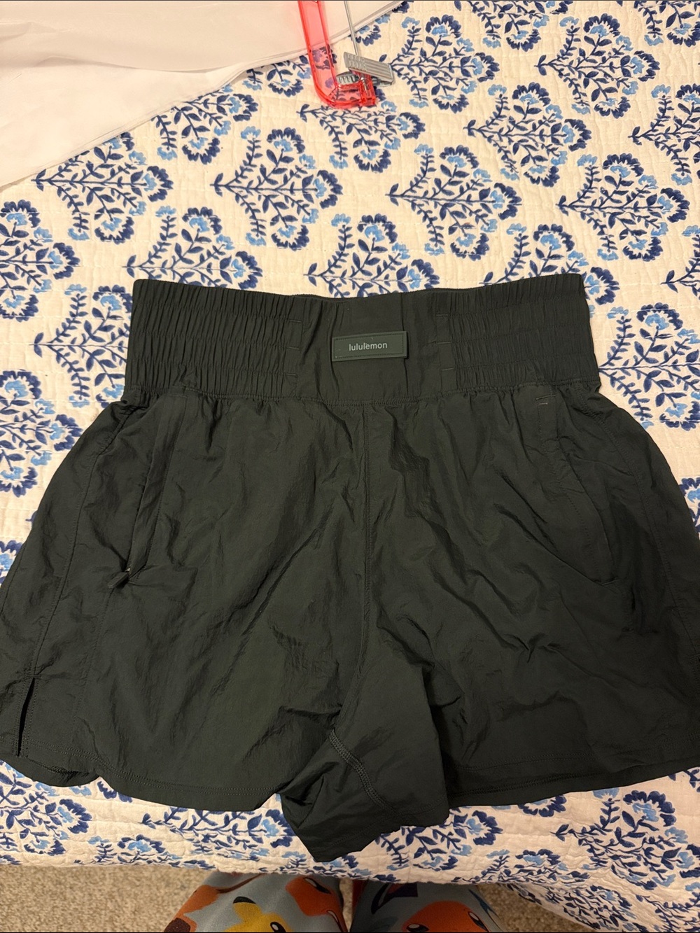 Lululemon athletica black logo shorts